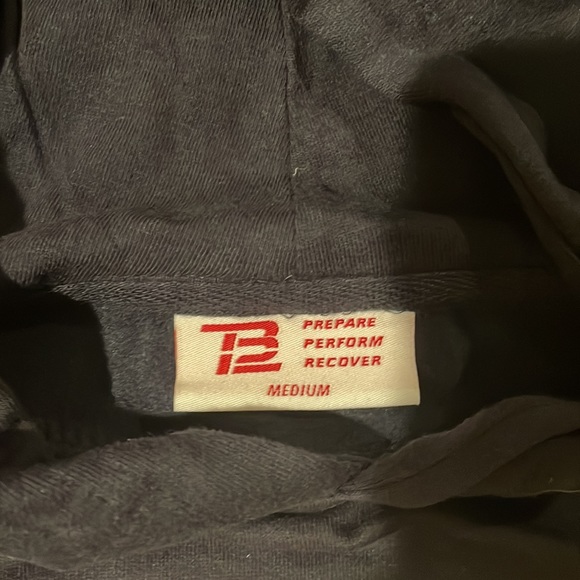 TB12 Youth Logo Hooded Sweatshirt - Picture 2 of 3